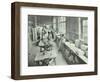 Masonry Students, School of Building, Brixton, London, 1911-null-Framed Photographic Print