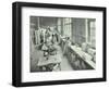 Masonry Students, School of Building, Brixton, London, 1911-null-Framed Photographic Print