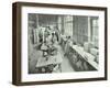 Masonry Students, School of Building, Brixton, London, 1911-null-Framed Premium Photographic Print