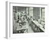 Masonry Students, School of Building, Brixton, London, 1911-null-Framed Premium Photographic Print