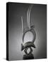 Masque-cimier d'antilope ciwara-null-Stretched Canvas
