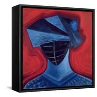 Masque III, 1991-Marie Hugo-Framed Stretched Canvas