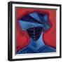 Masque III, 1991-Marie Hugo-Framed Giclee Print