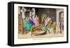 Masque of Charles VI of France-H. Shaw-Framed Stretched Canvas