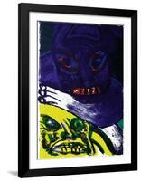 Masque Personnage-Bengt Lindstroem-Framed Limited Edition