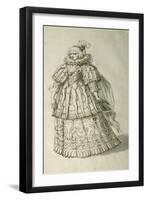 Masquer, C.1638-Inigo Jones-Framed Giclee Print