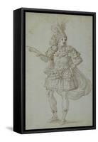 Masquer's Costume-Inigo Jones-Framed Stretched Canvas