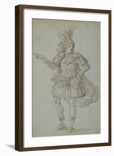 Masquer's Costume-Inigo Jones-Framed Giclee Print