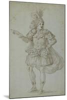 Masquer's Costume-Inigo Jones-Mounted Giclee Print