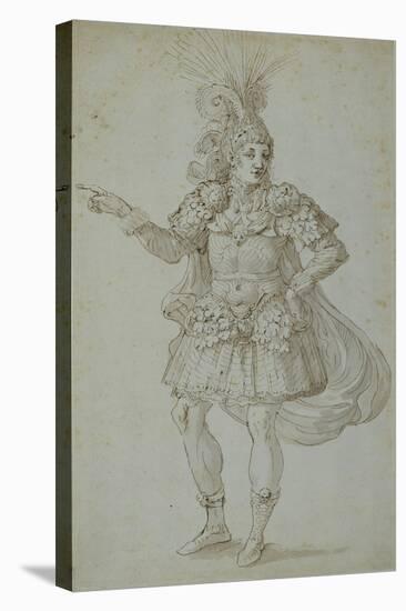 Masquer's Costume-Inigo Jones-Stretched Canvas