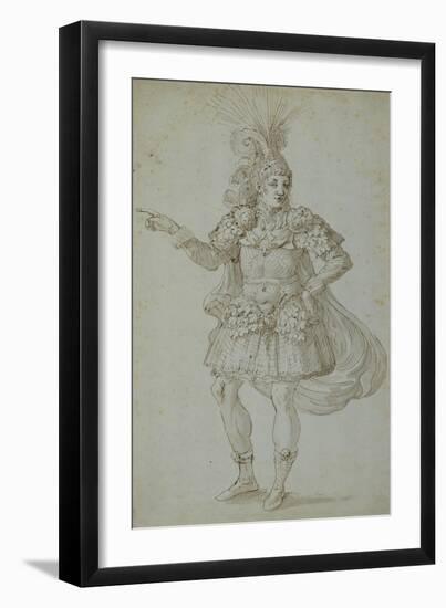 Masquer's Costume-Inigo Jones-Framed Giclee Print