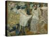 Masquerade, 1913-1914-Boris Dmitryevich Grigoriev-Stretched Canvas