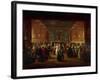 Masquerade at King's Theatre in London, Ca 1724-Giuseppe Grisoni-Framed Giclee Print