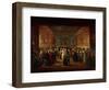 Masquerade at King's Theatre in London, Ca 1724-Giuseppe Grisoni-Framed Giclee Print