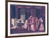 Masquerade at Somerset House by William Hogarth-William Hogarth-Framed Giclee Print