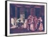 Masquerade at Somerset House by William Hogarth-William Hogarth-Framed Stretched Canvas