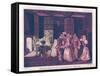 Masquerade at Somerset House by William Hogarth-William Hogarth-Framed Stretched Canvas