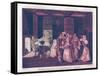 Masquerade at Somerset House by William Hogarth-William Hogarth-Framed Stretched Canvas