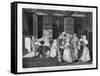 Masquerade at Somerset House by William Hogarth-William Hogarth-Framed Stretched Canvas