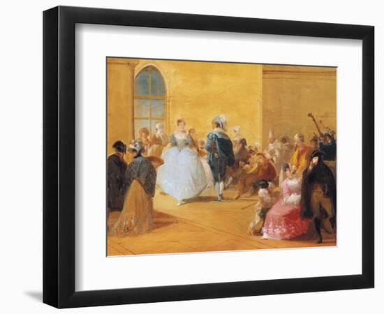 Masquerade Ball-Giuseppe Bernardino Bison-Framed Giclee Print