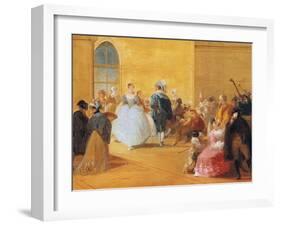 Masquerade Ball-Giuseppe Bernardino Bison-Framed Giclee Print