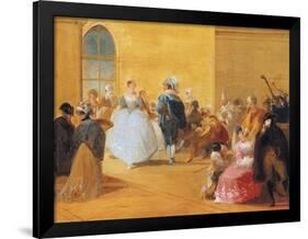 Masquerade Ball-Giuseppe Bernardino Bison-Framed Giclee Print