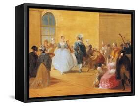 Masquerade Ball-Giuseppe Bernardino Bison-Framed Stretched Canvas