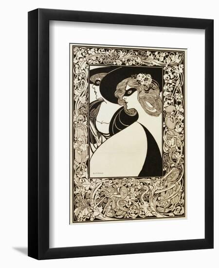 Masquerade-William H. Bradley-Framed Premium Giclee Print