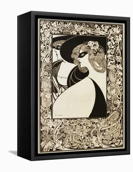 Masquerade-William H. Bradley-Framed Stretched Canvas