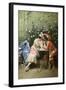 Masqueraders-Raimundo de Madrazo Y Garetta-Framed Art Print