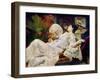 Masriera: Young Woman-Francisco Masriera y Manovens-Framed Giclee Print