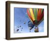 Mass Ascension at the Albuquerque Hot Air Balloon Fiesta, New Mexico, USA-William Sutton-Framed Photographic Print