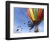 Mass Ascension at the Albuquerque Hot Air Balloon Fiesta, New Mexico, USA-William Sutton-Framed Photographic Print
