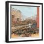 Mass Demonstration in Moscow in 1917, 1917-Wassily Meshkov-Framed Giclee Print