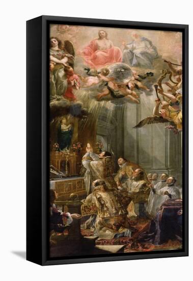 Mass for the Order of Trinitarians, 1666-Don Juan Carreño de Miranda-Framed Stretched Canvas