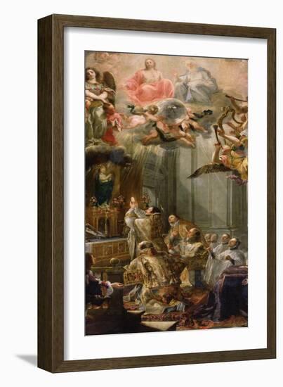 Mass for the Order of Trinitarians, 1666-Don Juan Carreño de Miranda-Framed Giclee Print