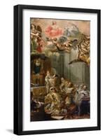 Mass for the Order of Trinitarians, 1666-Don Juan Carreño de Miranda-Framed Giclee Print