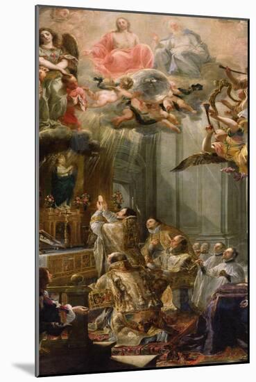 Mass for the Order of Trinitarians, 1666-Don Juan Carreño de Miranda-Mounted Giclee Print