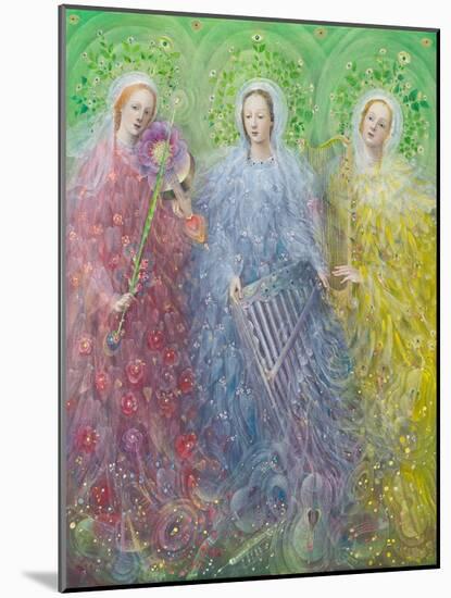 Mass for Three Voices, 2016-Annael Anelia Pavlova-Mounted Giclee Print