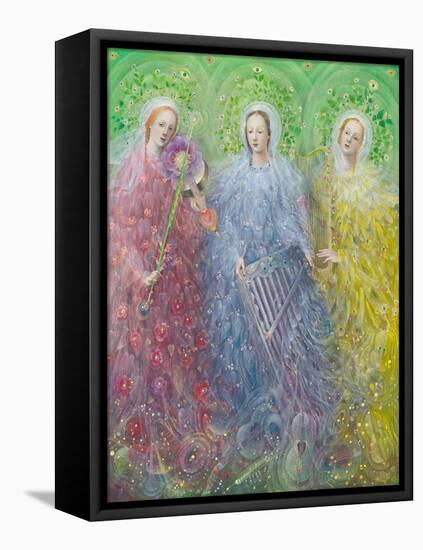 Mass for Three Voices, 2016-Annael Anelia Pavlova-Framed Stretched Canvas