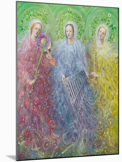 Mass for Three Voices, 2016-Annael Anelia Pavlova-Mounted Giclee Print