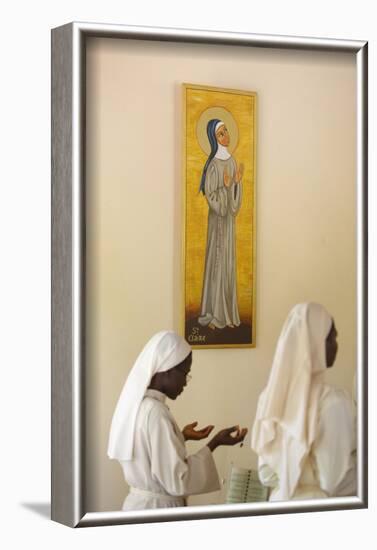 Mass in Akepe Catholic Monastery, Akepe, Togo-Godong-Framed Photographic Print