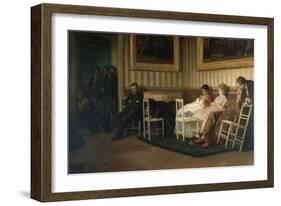 Mass in House-Gioacchino Toma-Framed Giclee Print