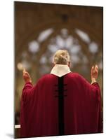 Mass in Quimper Cathedral, Quimper, Finistere, Brittany, France, Europe-null-Mounted Photographic Print