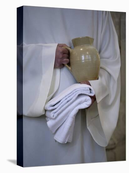 Mass in Saint Gervais Catholic Church Run by a Monastic Community, Paris, France, Europe-Godong-Stretched Canvas