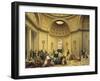 Mass in the Expiatory Chapel, 1830-48-Lancelot Theodore Turpin de Crisse-Framed Giclee Print