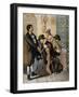 Mass in Tyrol, 1870, Austria-null-Framed Giclee Print