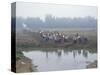 Mass Mobilisation, Irrigation Project, Yunnan, China-Occidor Ltd-Stretched Canvas