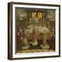 Mass of Saint Gregory-null-Framed Art Print