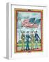 Mass-Produced Illustration of the Victory March, 1945-null-Framed Giclee Print